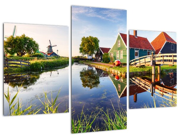 A holland malmok képe (90x60 cm)
