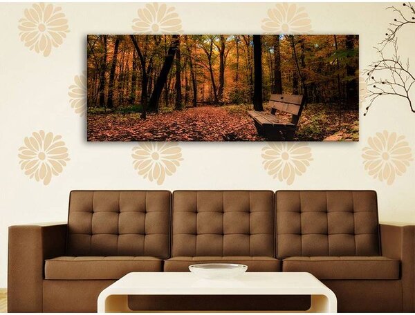 70x40 cm - Csendes ősz vászonkép