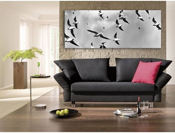 70x40 cm - Sirályok vászonkép