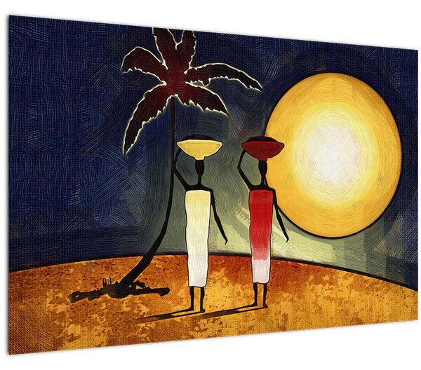 Egy ősi festmény képe (90x60 cm)