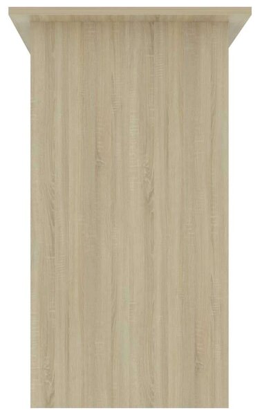 VidaXL sonoma-tölgy színű forgácslap íróasztal 80 x 45 x 74 cm