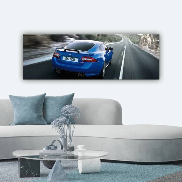 120x40 cm - Jaguar XK RS5 autós vászonkép