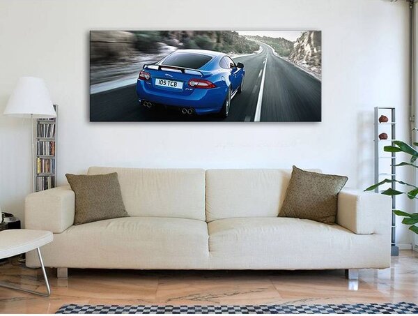120x40 cm - Jaguar XK RS5 autós vászonkép