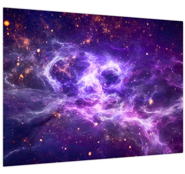 Kép - Lila Univerzum (70x50 cm)