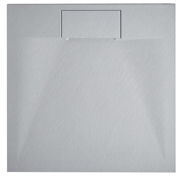 Zuhany tálca AZZURRO 90 x 90 x 3 cm Szürke