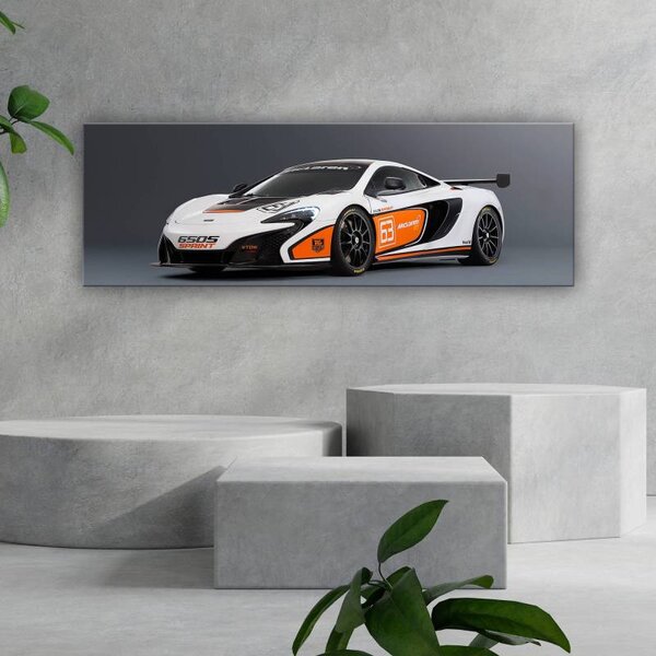 70x40 cm - Racing Mclaren 650 vászonkép
