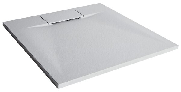 Zuhany tálca AZZURRO 90 x 90 x 3 cm Szürke