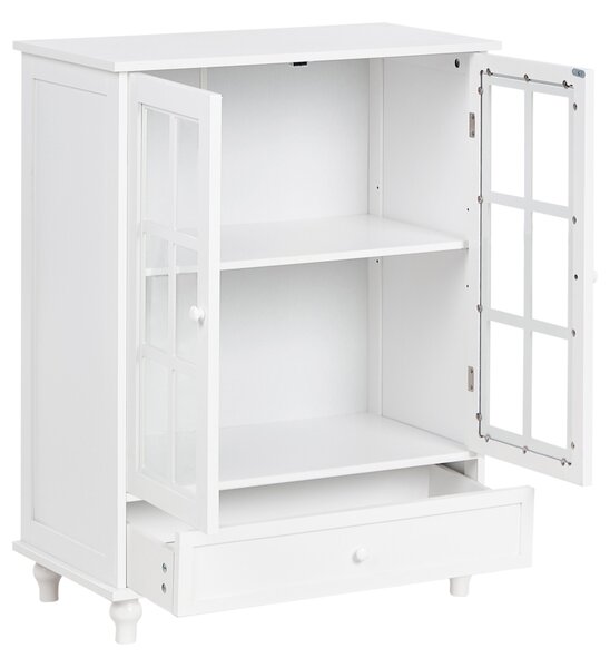 Vitrin CARLET 71 cm Fehér