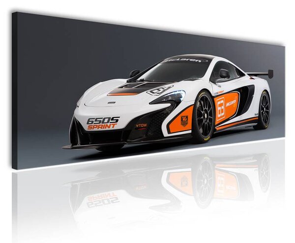 70x40 cm - Racing Mclaren 650 vászonkép