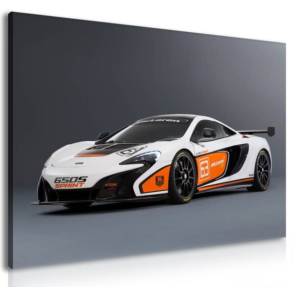 70x40 cm - Racing Mclaren 650 vászonkép