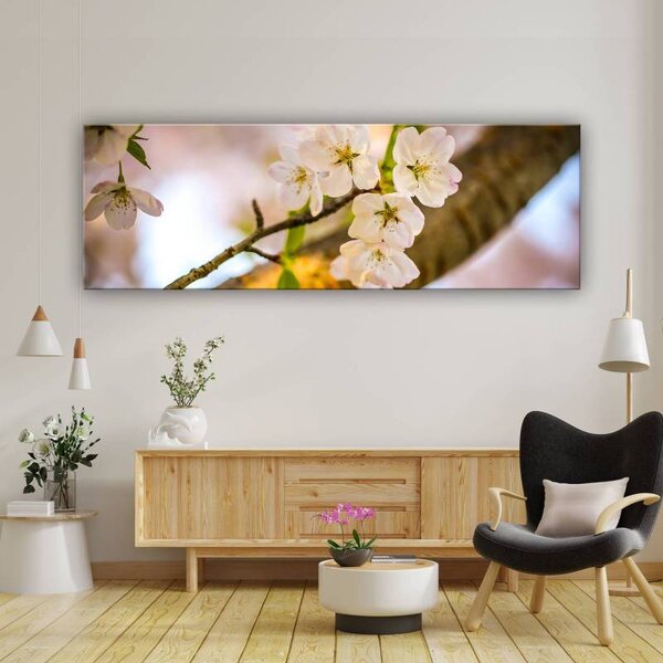 70x40 cm - Cseresznye virágzása vászonkép