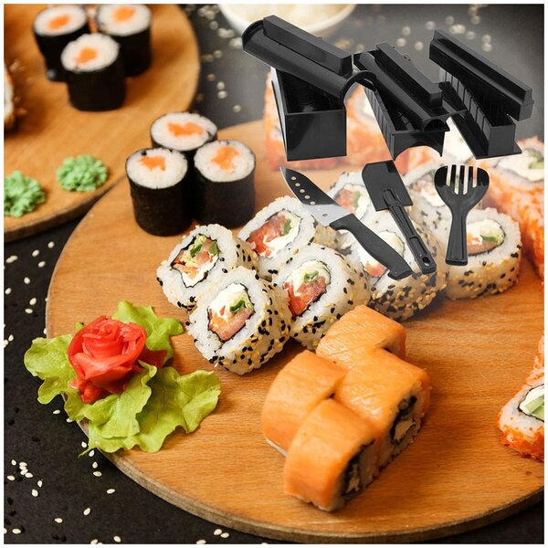 Sushi készítő szett különböző formákkal