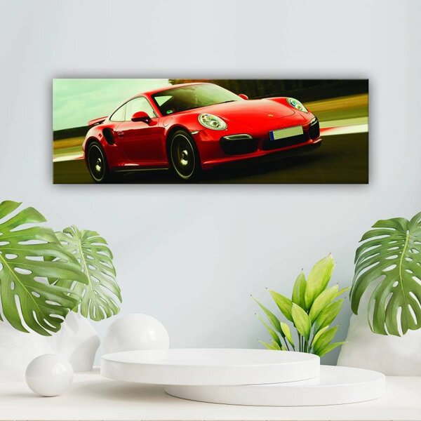 70x40 cm - Klasszikus Porsche 911 autós vászonkép