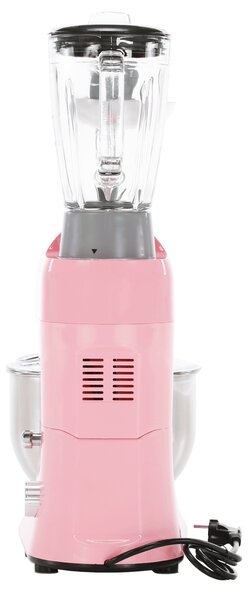 TEMPO-KONDELA KANTE, konyhai robotgép, 1800 W, 5 l, rózsaszín/króm