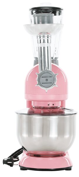 TEMPO-KONDELA KANTE, konyhai robotgép, 1800 W, 5 l, rózsaszín/króm