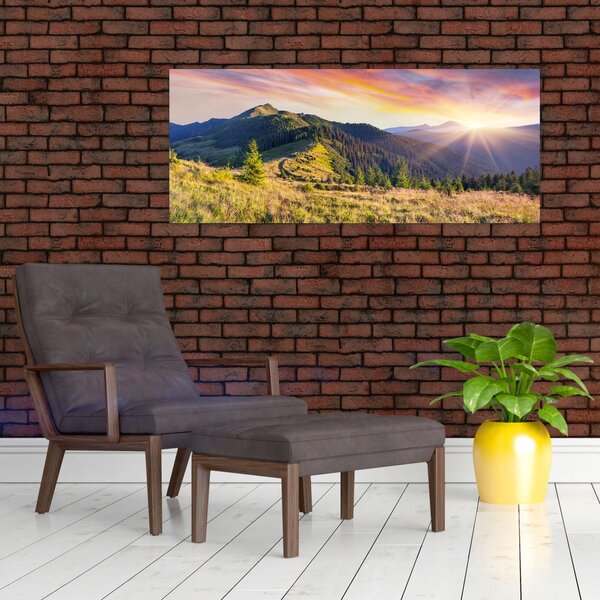 Kép - Erdei táj (120x50 cm)