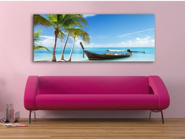 70x40 cm - Álmok tengerpartja vászonkép