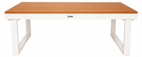 Furnigo Kerti fém szett Malaga - fehér/antracit párnákkal