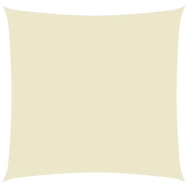 VidaXL Napvitorla - Négyzet - 7x7m, Krémszínű