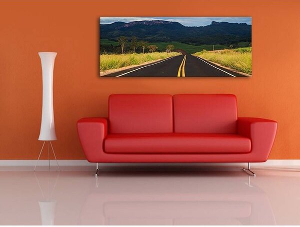 70x40 cm - Végtelen utazás vászonkép