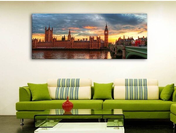 70x40 cm - Westmister Palace vászonkép