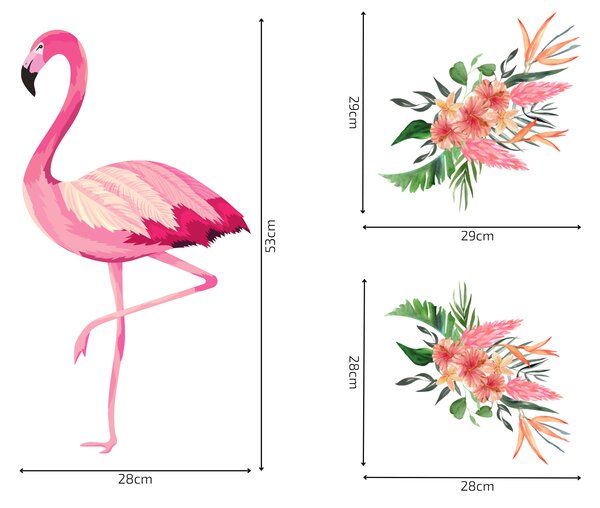 PIPPER. Falmatrica "Flamingók"
