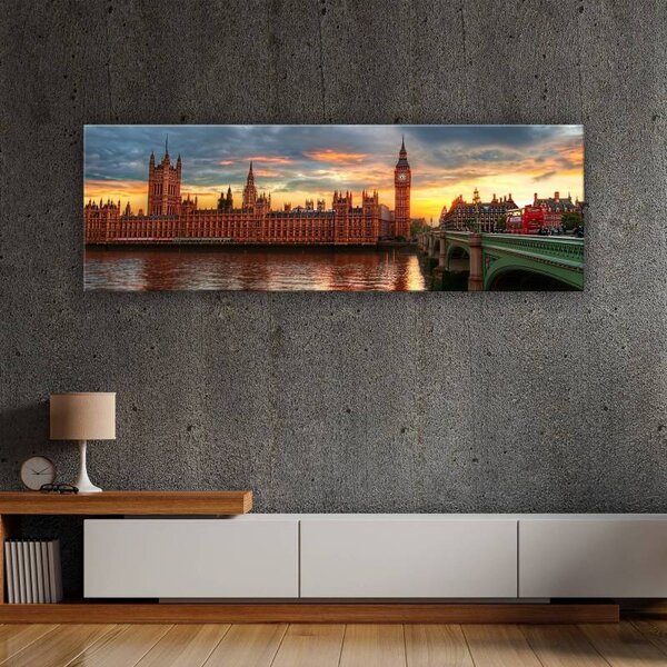 70x40 cm - Westmister Palace vászonkép