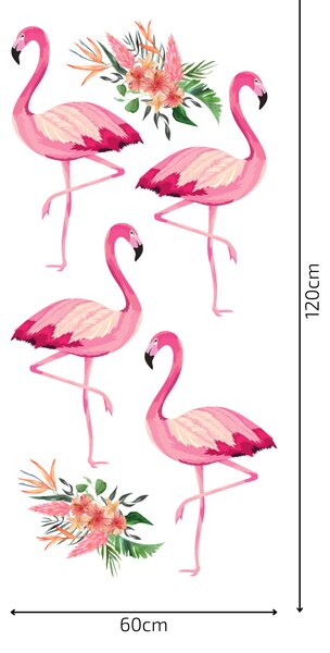 PIPPER. Falmatrica "Flamingók"