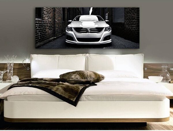 70x40 cm - I love Volkswagen autós vászonkép