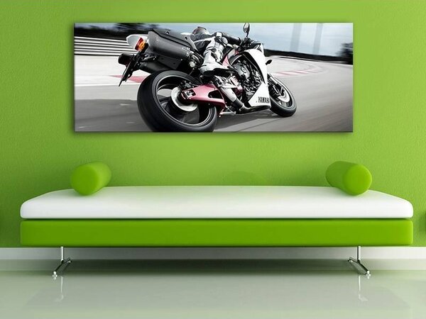 70x40 cm - High speed motoros vászonkép
