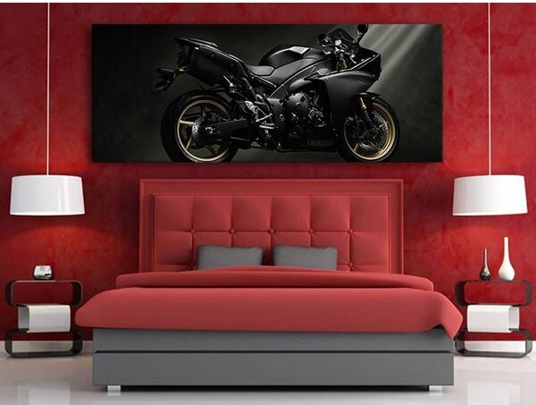 70x40 cm - Yamaha YZF motoros vászonkép