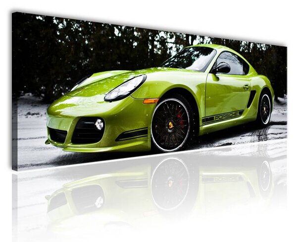 70x40 cm - Porsche Cayman autós vászonkép