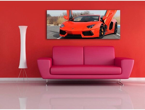 70x40 cm - Aventador sportautó vászonkép