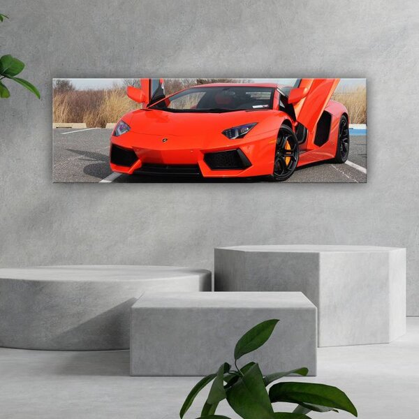 70x40 cm - Aventador sportautó vászonkép