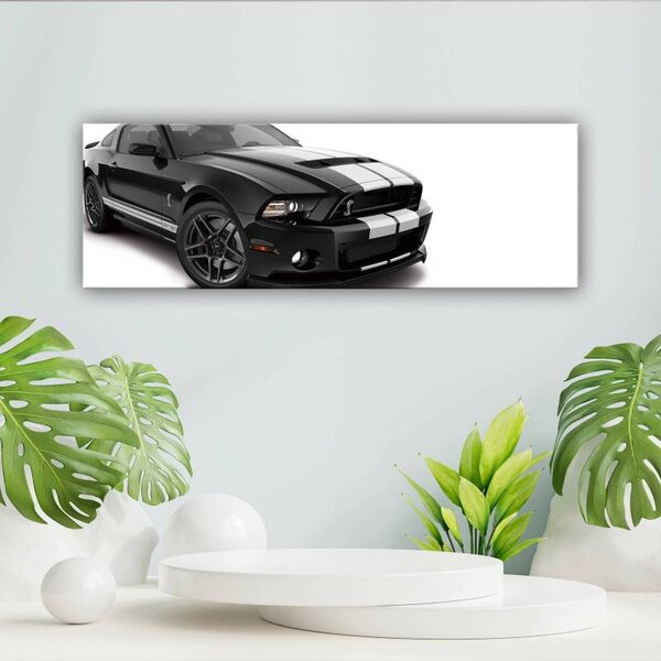 70x40 cm - Mustang autós vászonkép