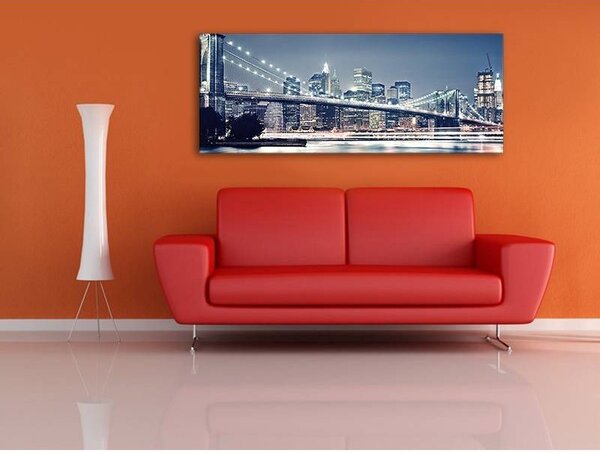 70x40 cm - Brooklyn híd New York vászonkép