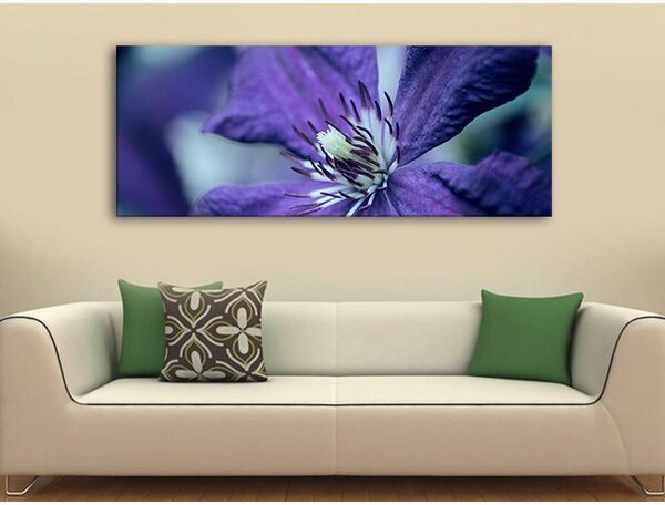 70x40 cm - Klematisz vászonkép