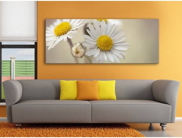 70x40 cm - Boldog margaréta vászonkép