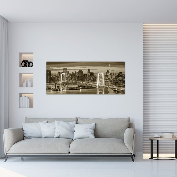 Kép - Az arany város (120x50 cm)