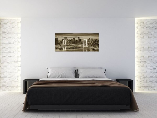Kép - Az arany város (120x50 cm)