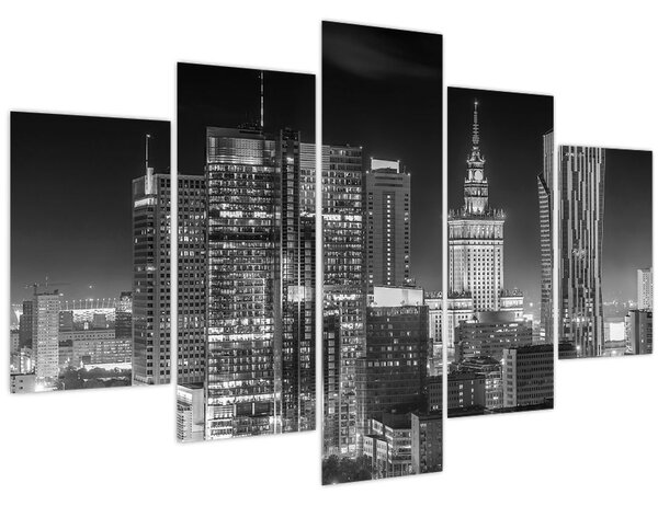 Kép - Fekete-fehér New York (150x105 cm)