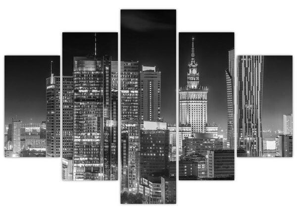 Kép - Fekete-fehér New York (150x105 cm)