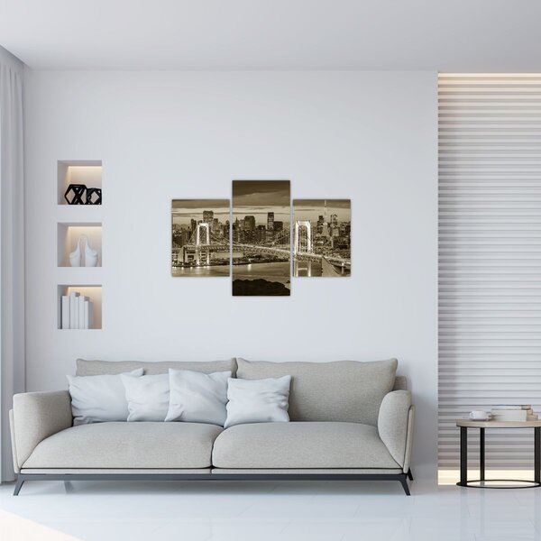 Kép - Az arany város (90x60 cm)