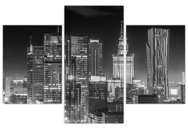 Kép - Fekete-fehér New York (90x60 cm)