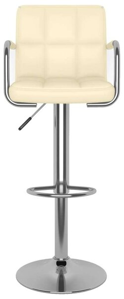 VidaXL Krémszín Bárszék - 2 db
