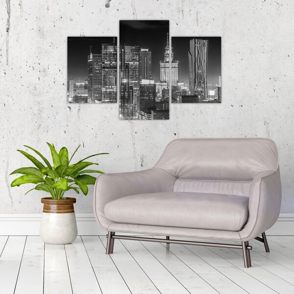 Kép - Fekete-fehér New York (90x60 cm)