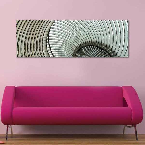 70x40 cm - Absztrakt ívek vászonkép