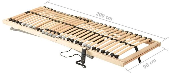 VidaXL Elektromos Ágyrács - 7 Zónás - 90x200 cm