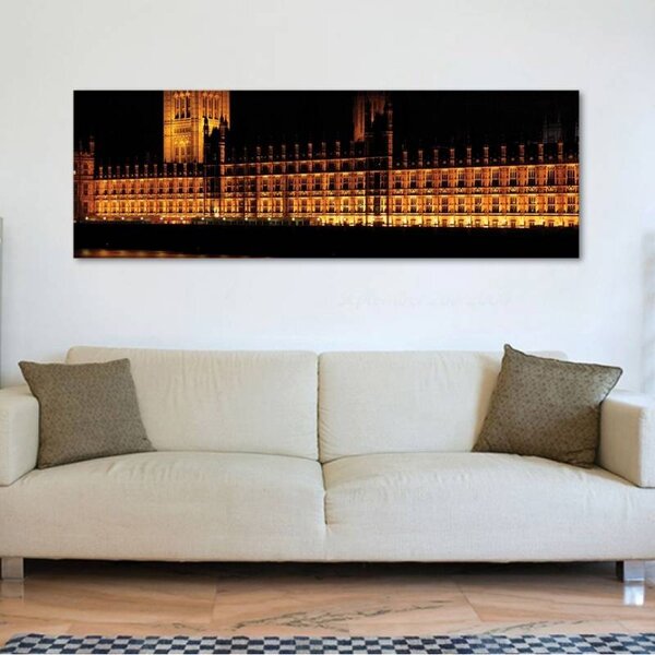 70x40 cm - London parlament vászonkép