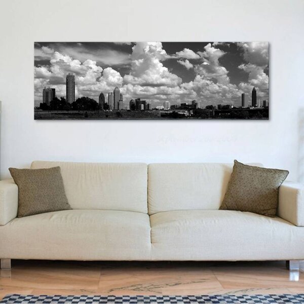 70x40 cm - Atlanta látkép vászonkép